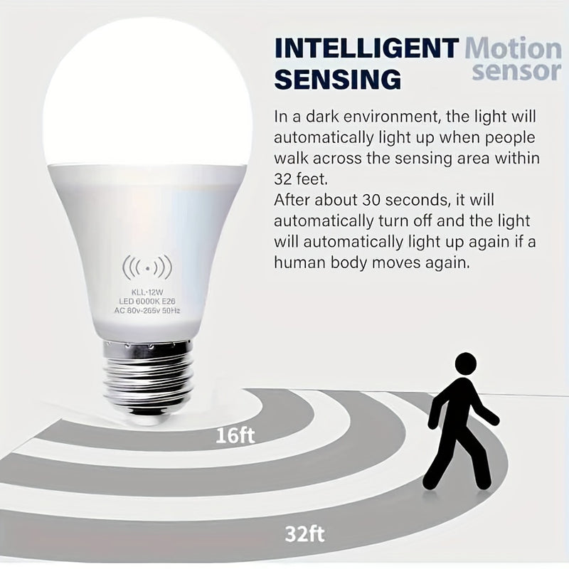 Lâmpada com Sensor de Movimento - 60 Watts - 1 und