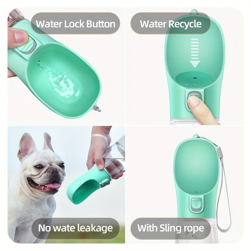 Dispensador de Água Portátil para Cães